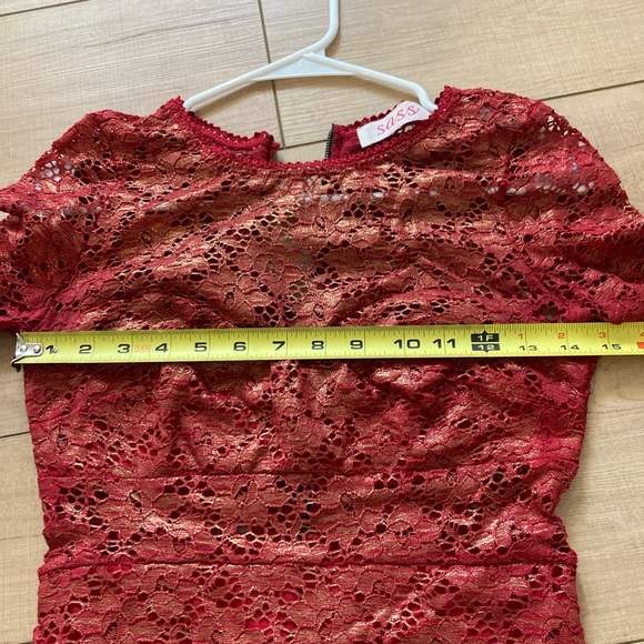 Mendocino Metallic Red Dress - Picture 6 of 8